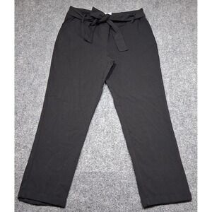 Zac & Rachel Ladies Black‎ Dress Pants Straigth legs, Bow-Knot Size 12
